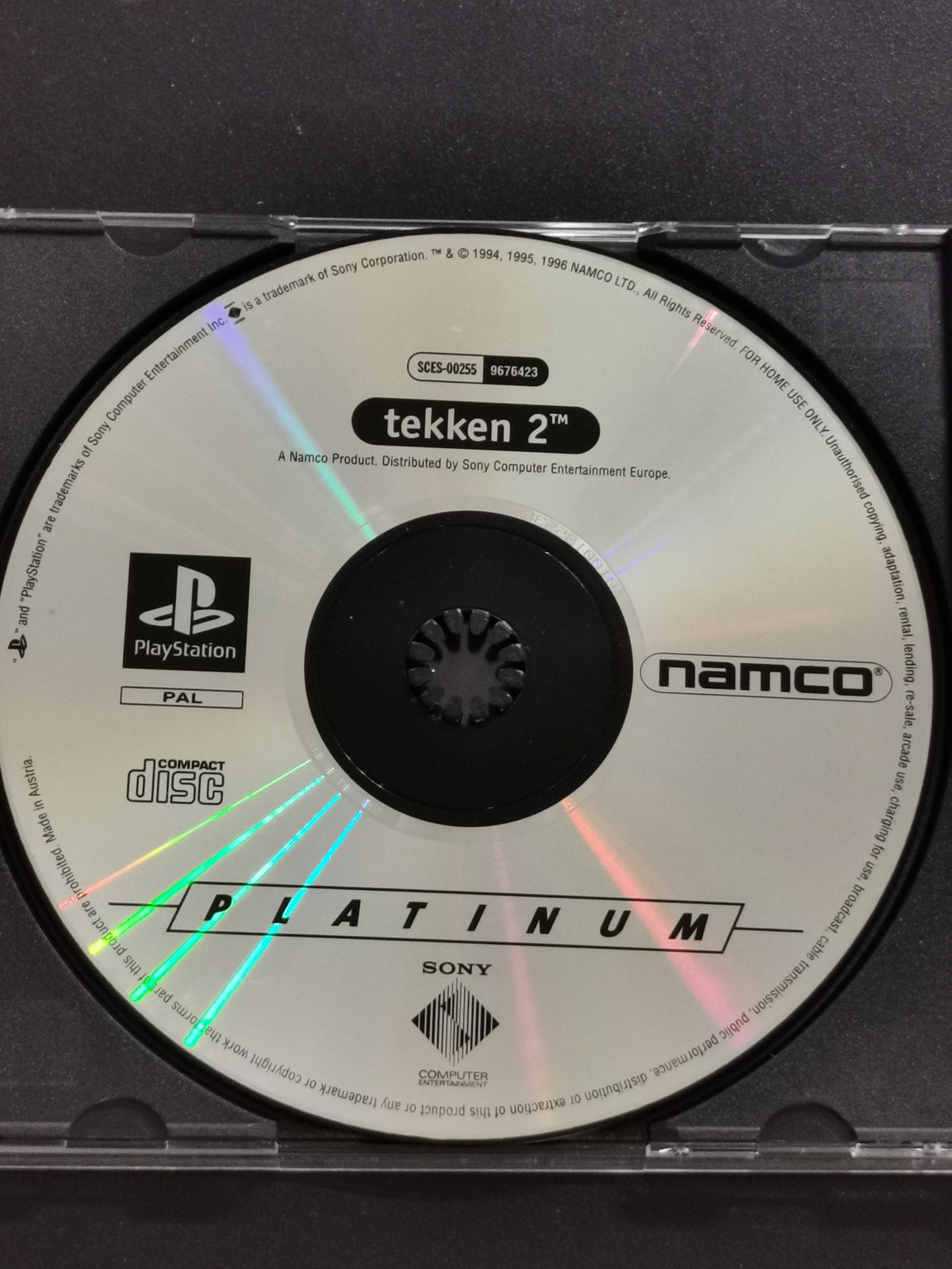 Tekken 2 Platinum (PS1) – Loose