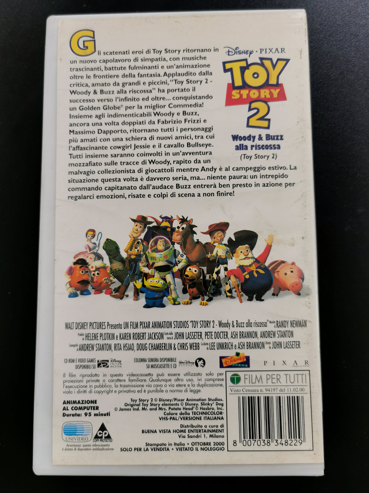 Toy Story 2 – Woody & Buzz alla riscossa (VHS)