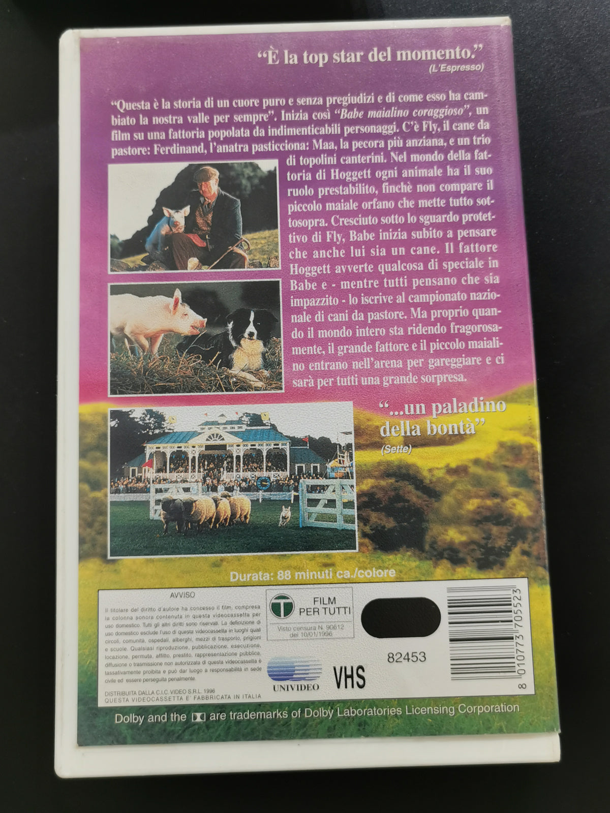 Babe - Maialino coraggioso (VHS)