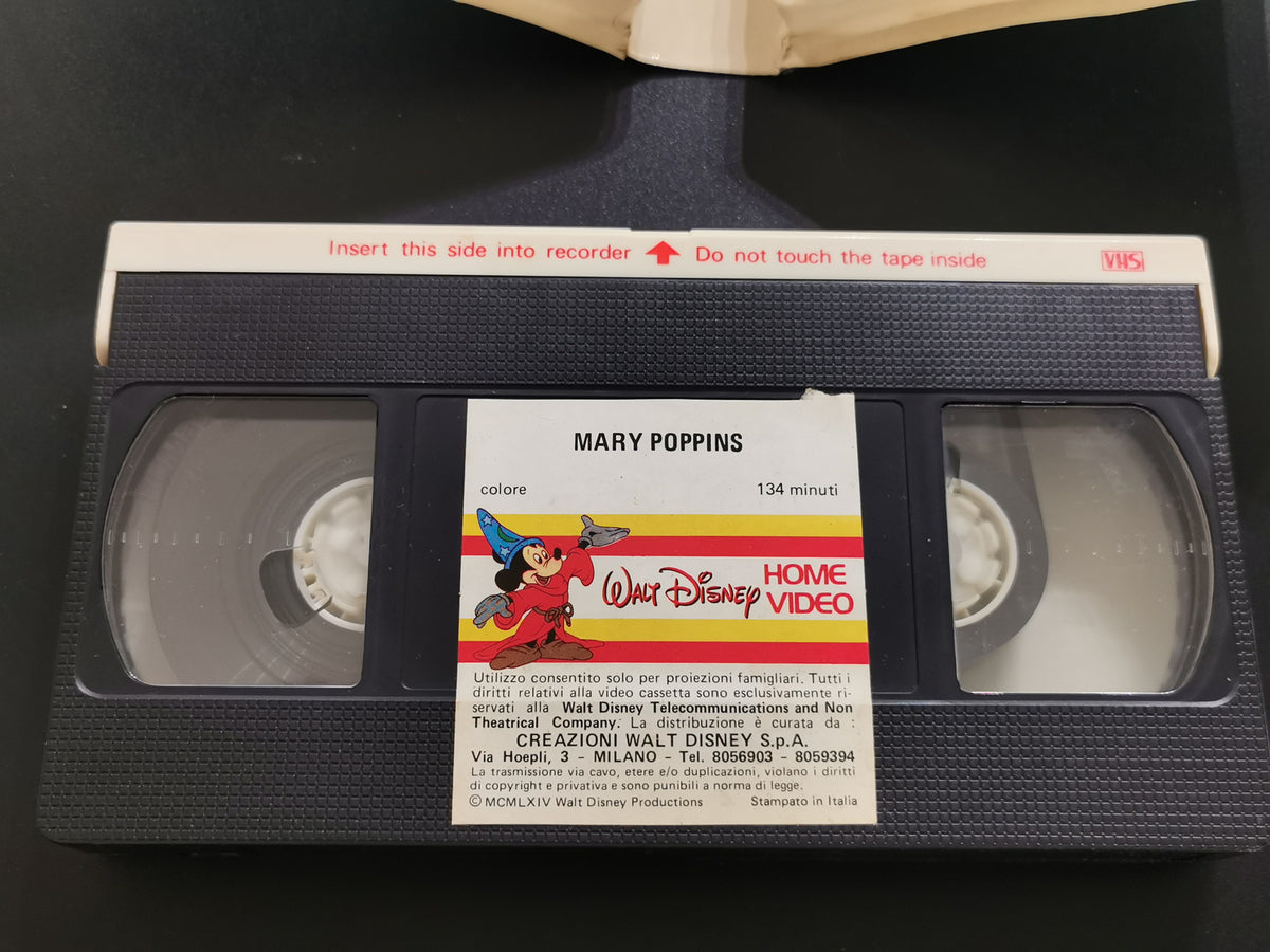 Mary Poppins (VHS) - Prima Edizione