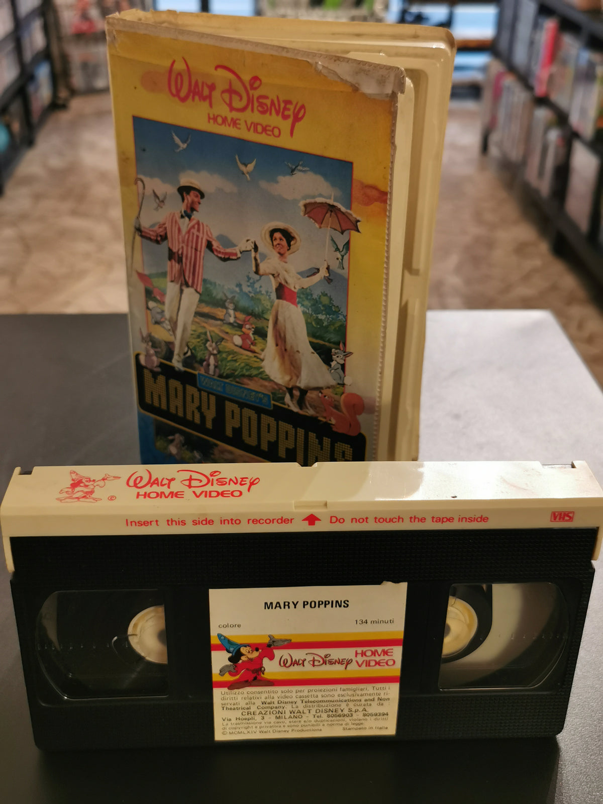 Mary Poppins (VHS) - Prima Edizione