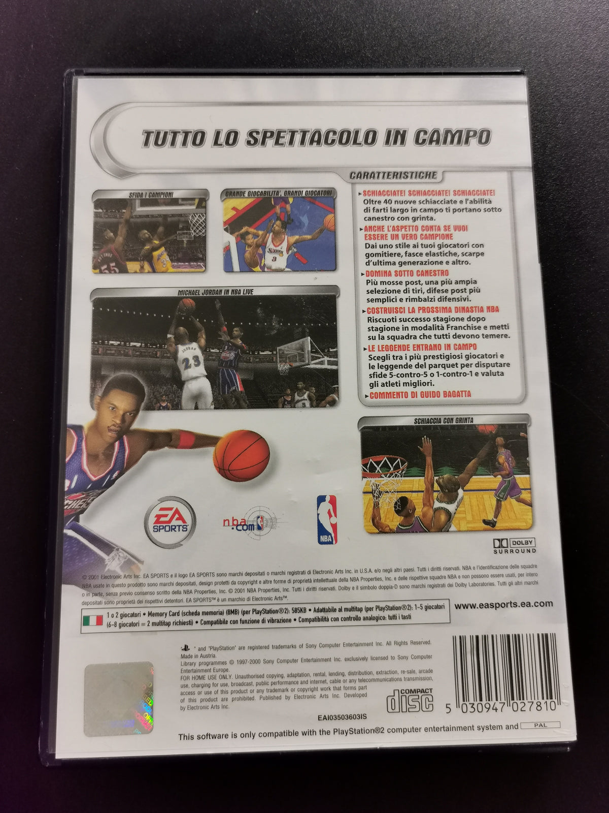 NBA Live 2002 (PS2)