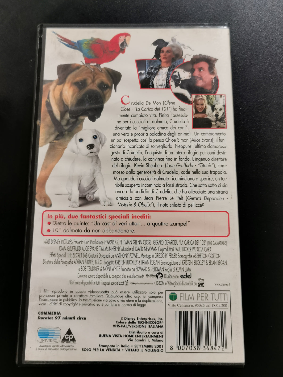 La Carica dei 102 - Un nuovo colpo di coda (VHS)