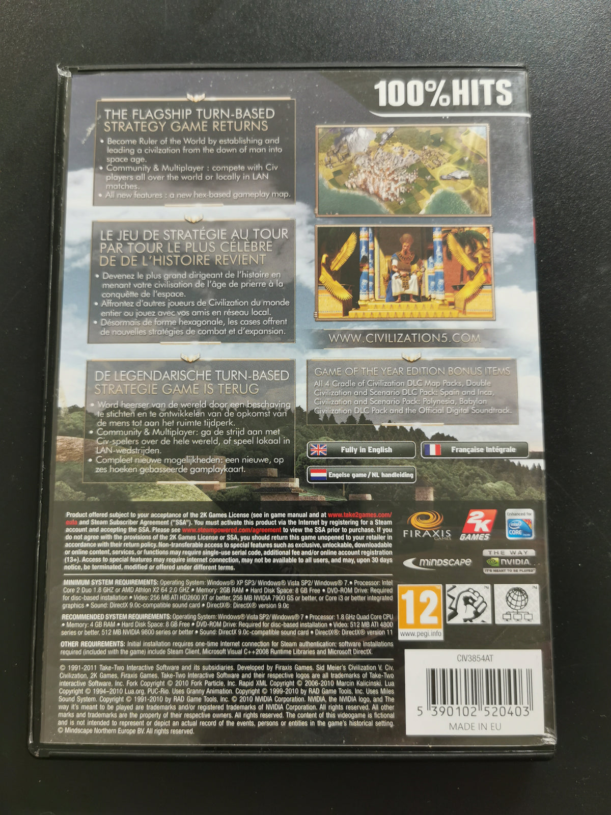 Sid Meier’s Civilization V: Game of the Year Edition (PC)