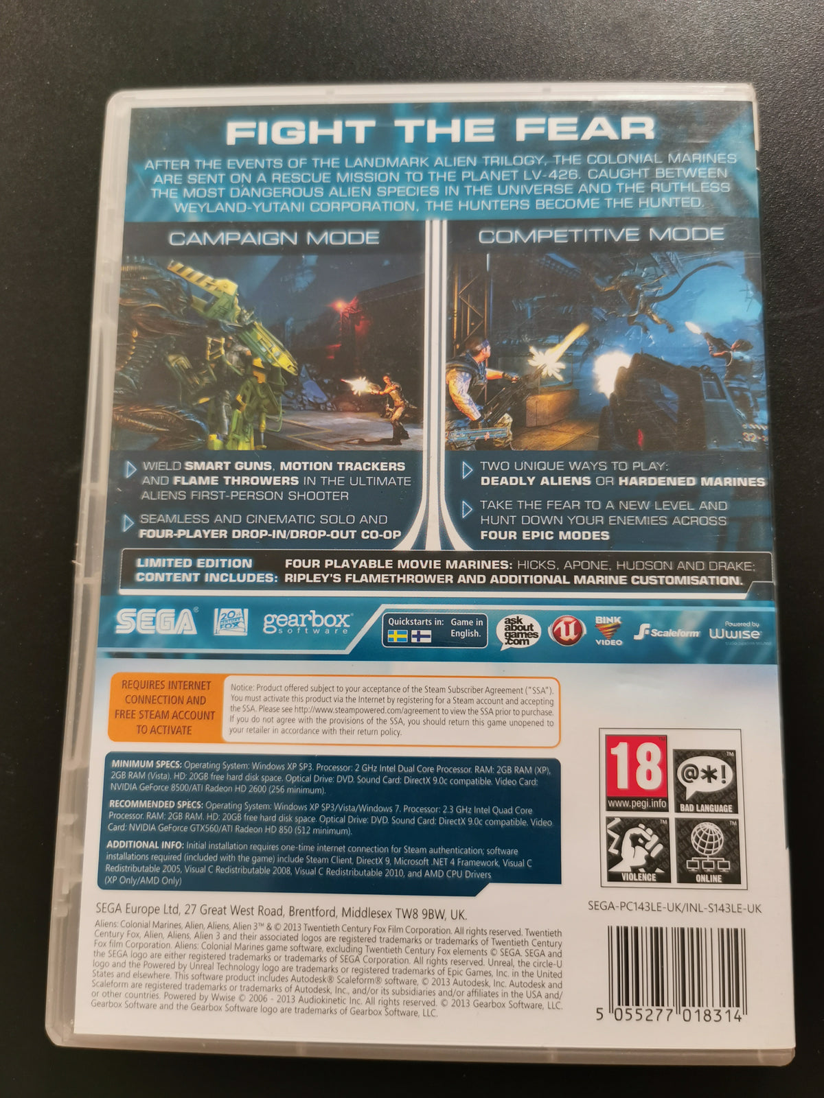 Aliens: Colonial Marines (PC)