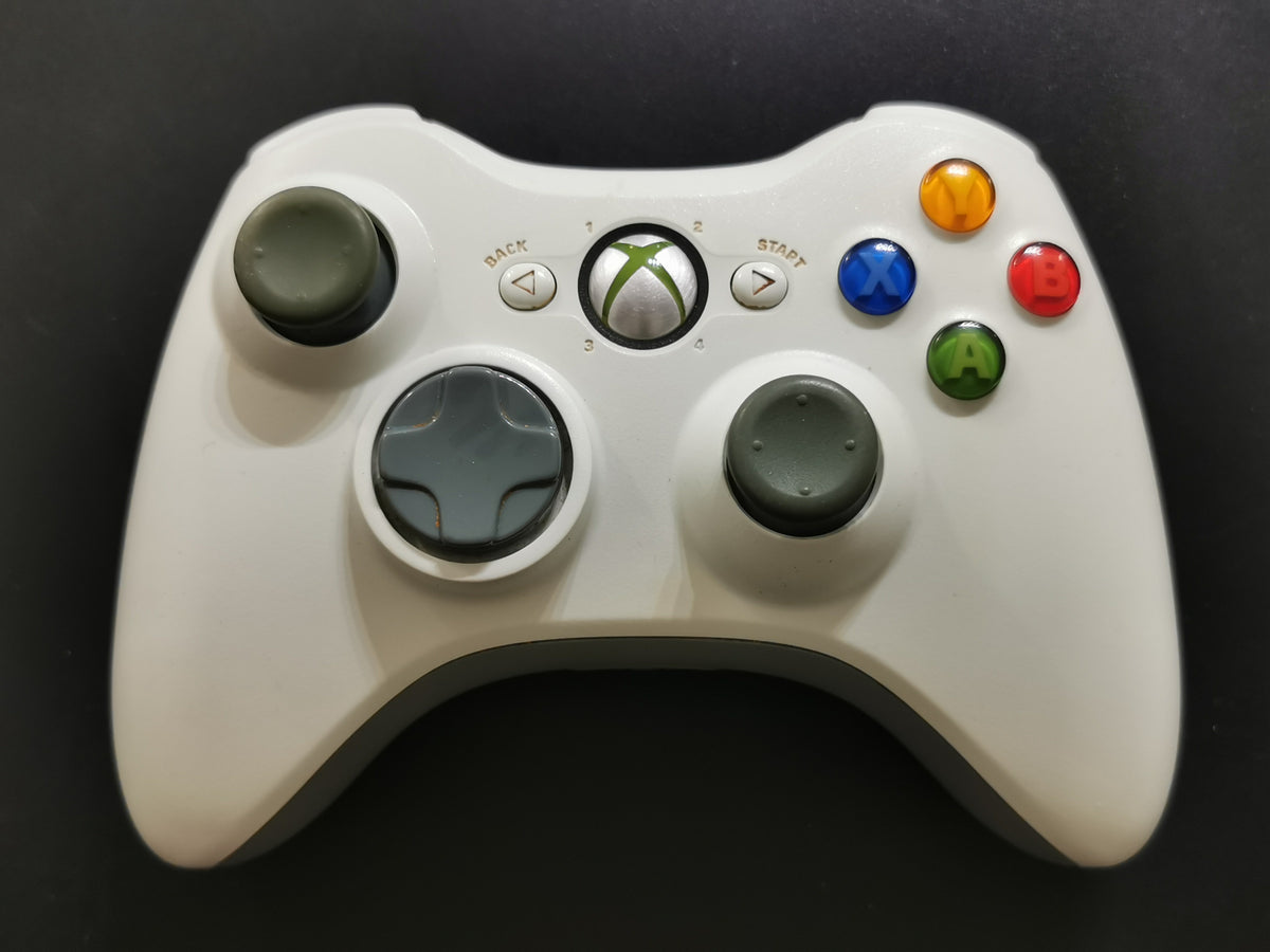 Controller Wireless Microsoft Xbox 360 Bianco - H4Q7