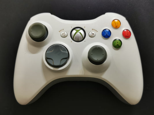 Controller Wireless Microsoft Xbox 360 Bianco - H4Q7