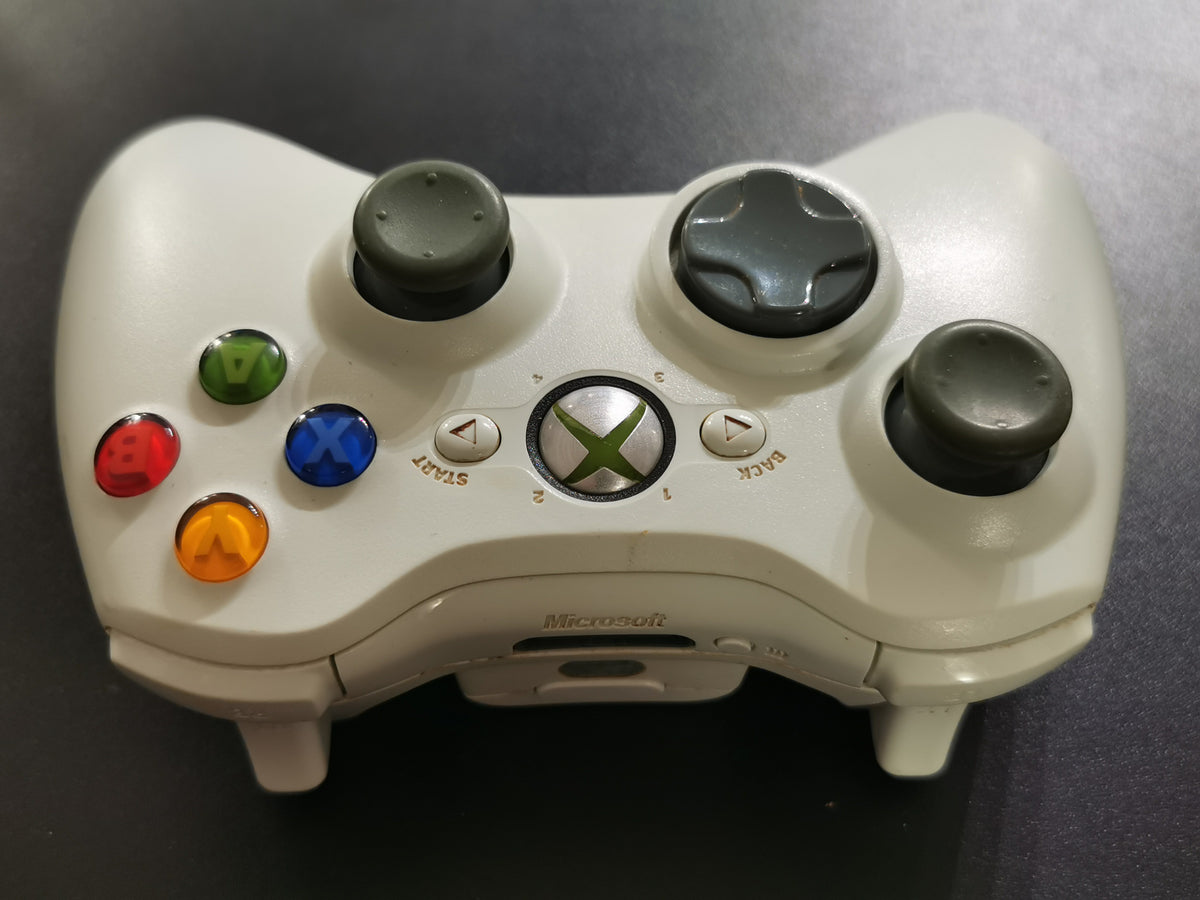 Controller Wireless Microsoft Xbox 360 Bianco - H4Q7