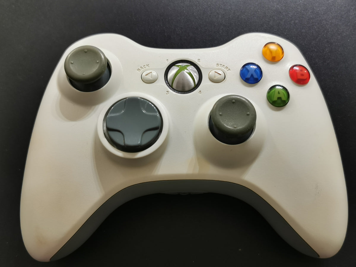 Controller Wireless Microsoft Xbox 360 Bianco - K4V8