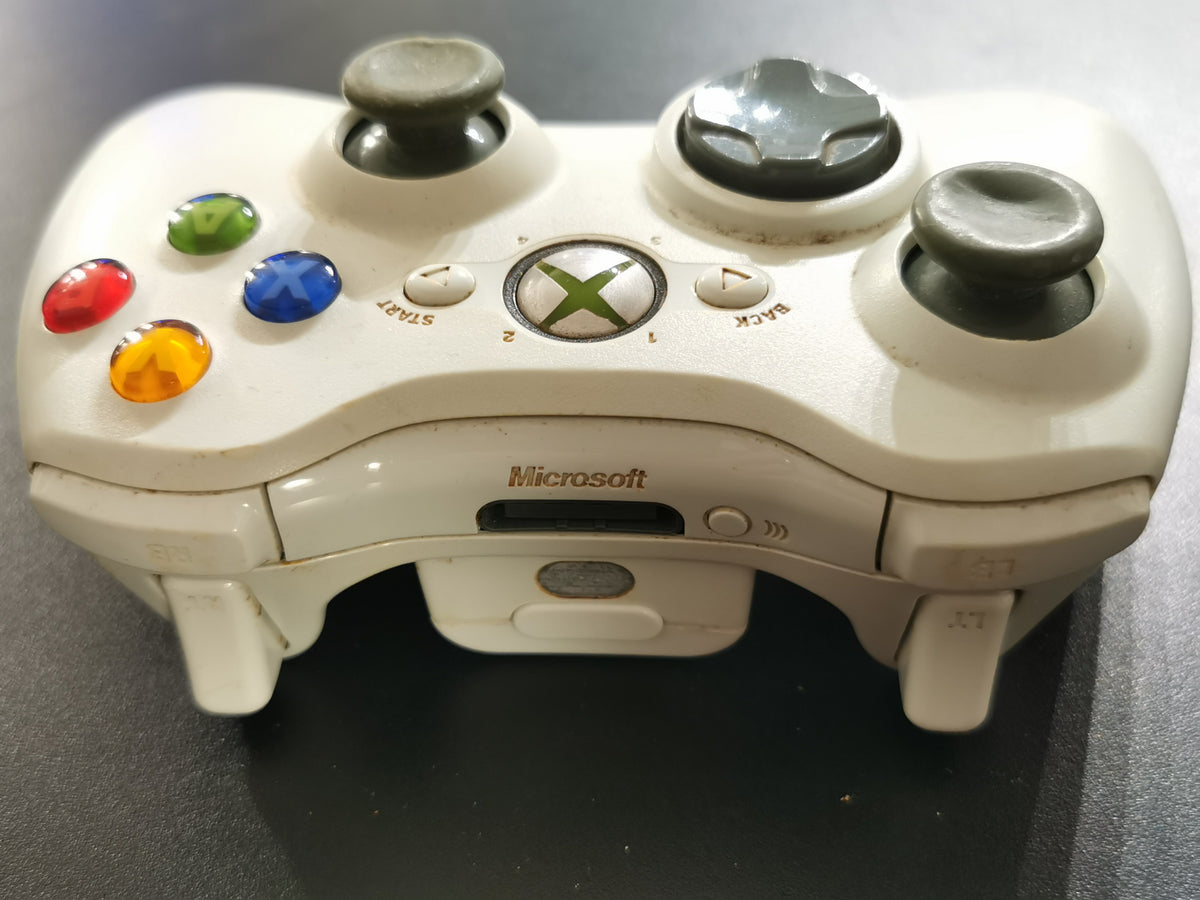 Controller Wireless Microsoft Xbox 360 Bianco - H7Q2