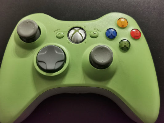 Controller Wireless Microsoft Xbox 360 Verde - V7Q2