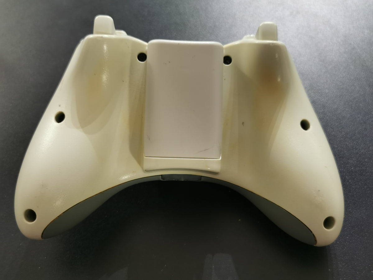 Controller Wireless Microsoft Xbox 360 Bianco con Copristick Captain America - K4M8