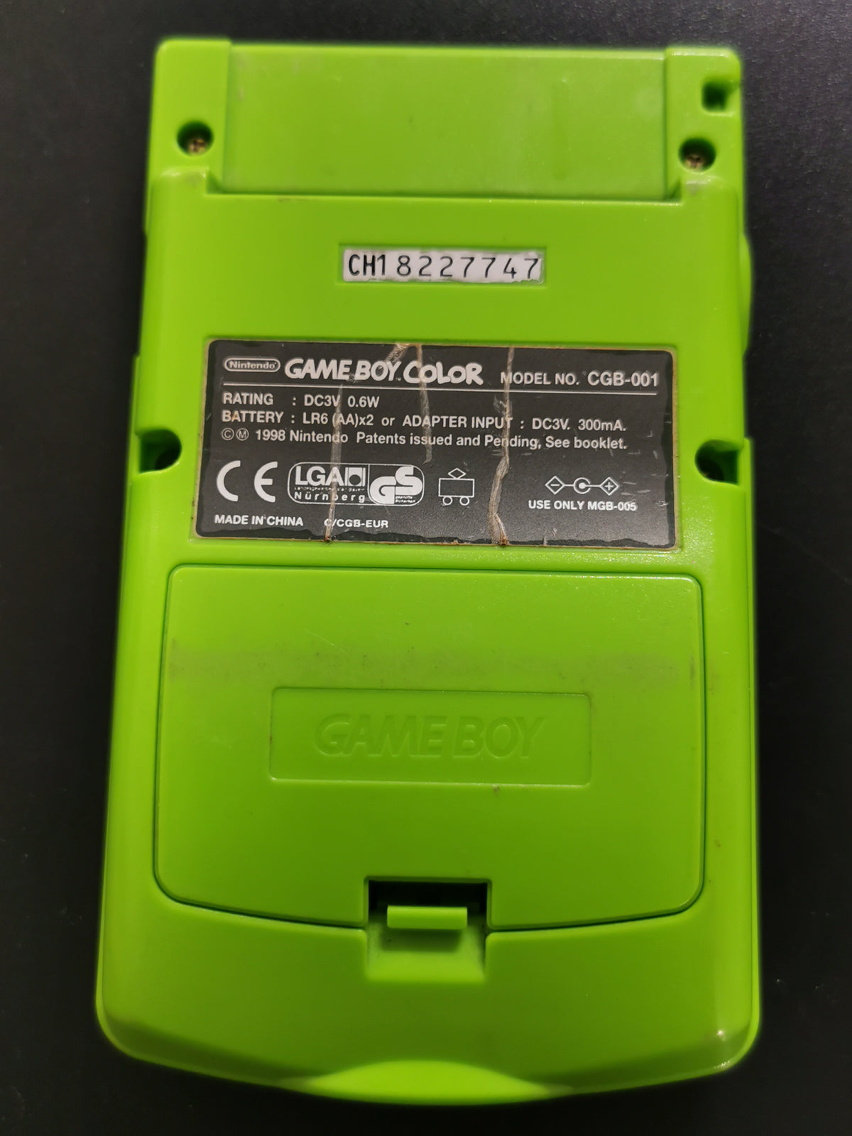 Game Boy Color Verde Lime (GBC)