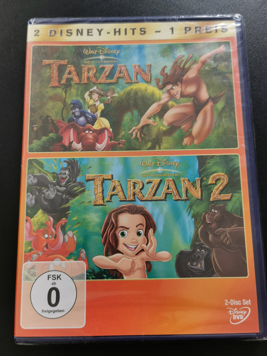Tarzan + Tarzan 2  (DVD) *Nuovo