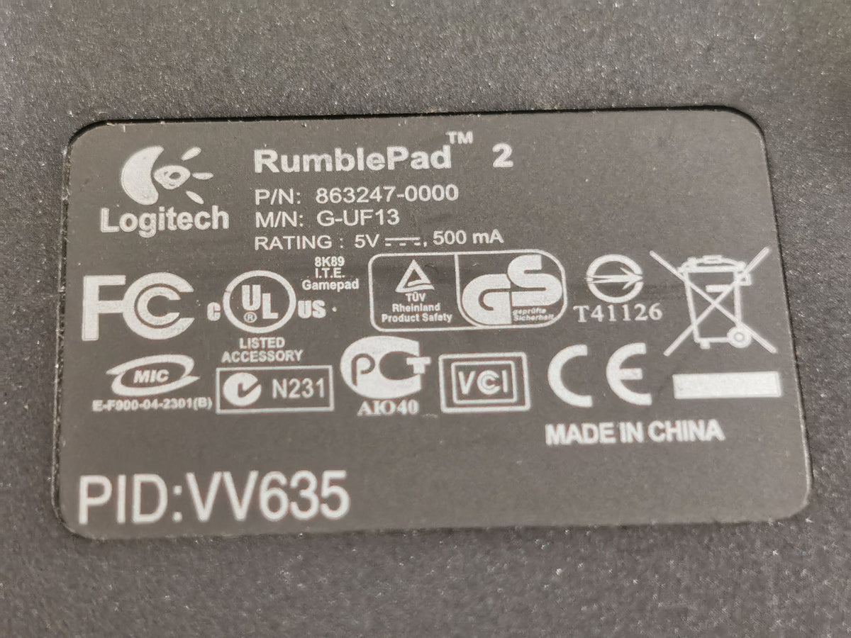 Logitech RumblePad 2 (PC)