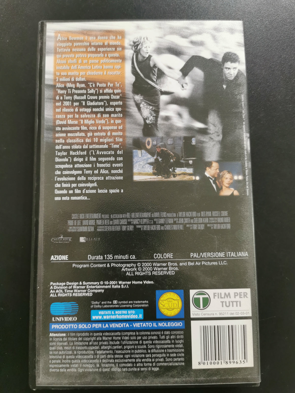 Rapimento e riscatto (VHS)