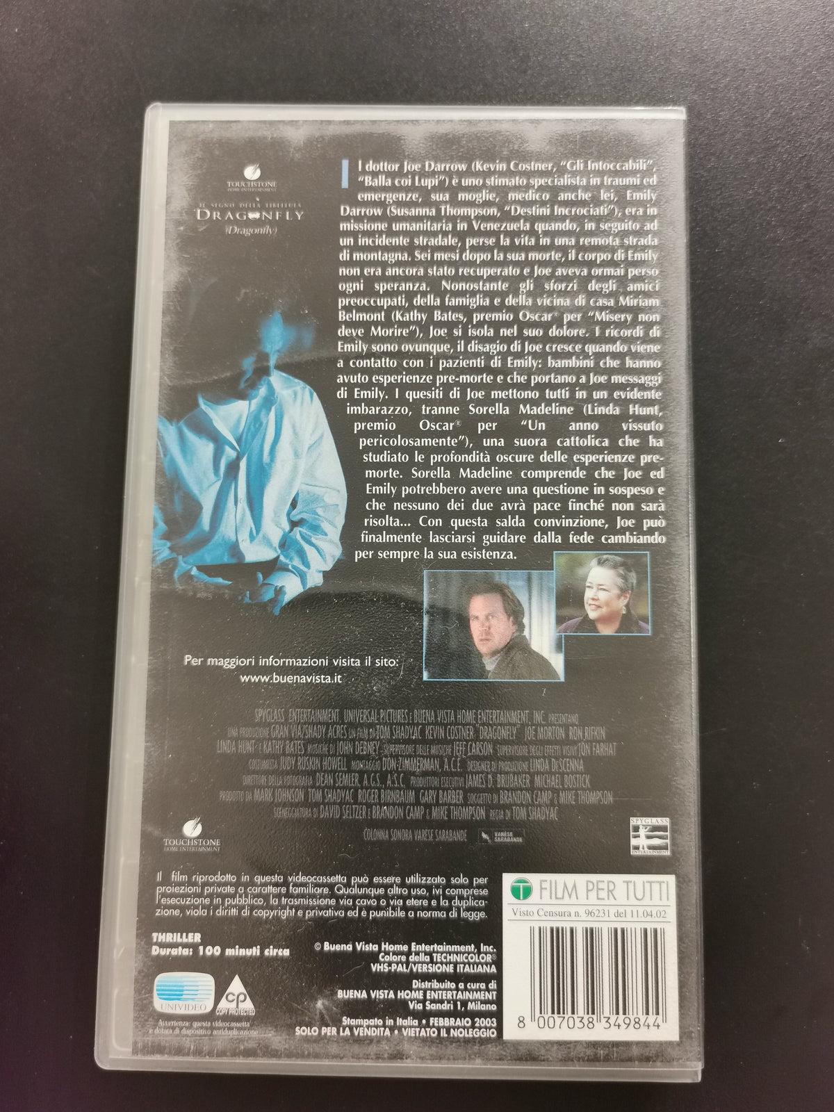 Il segno della libellula - Dragonfly (VHS)