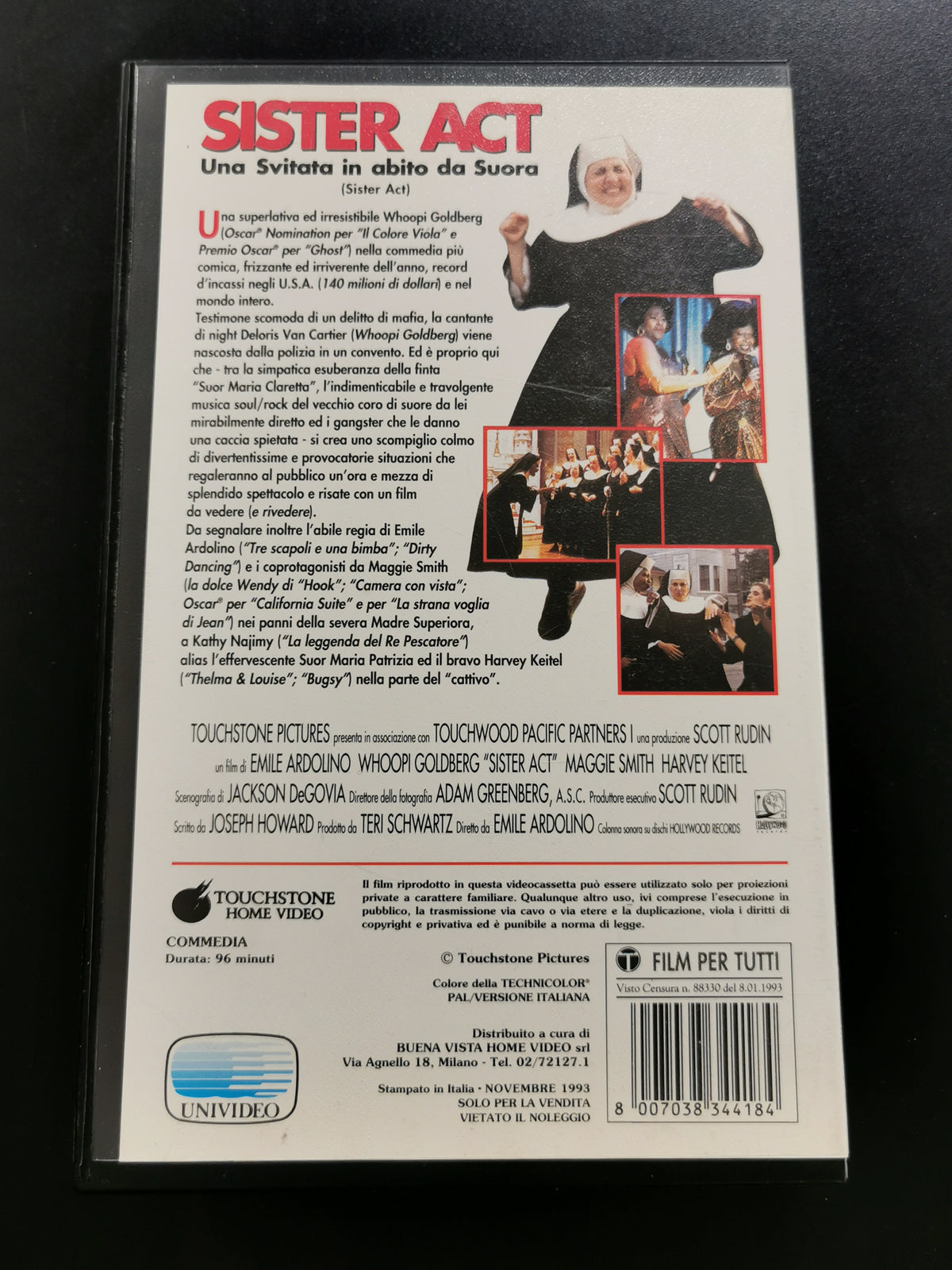 Sister Act - Una svitata in abito da suora (VHS)