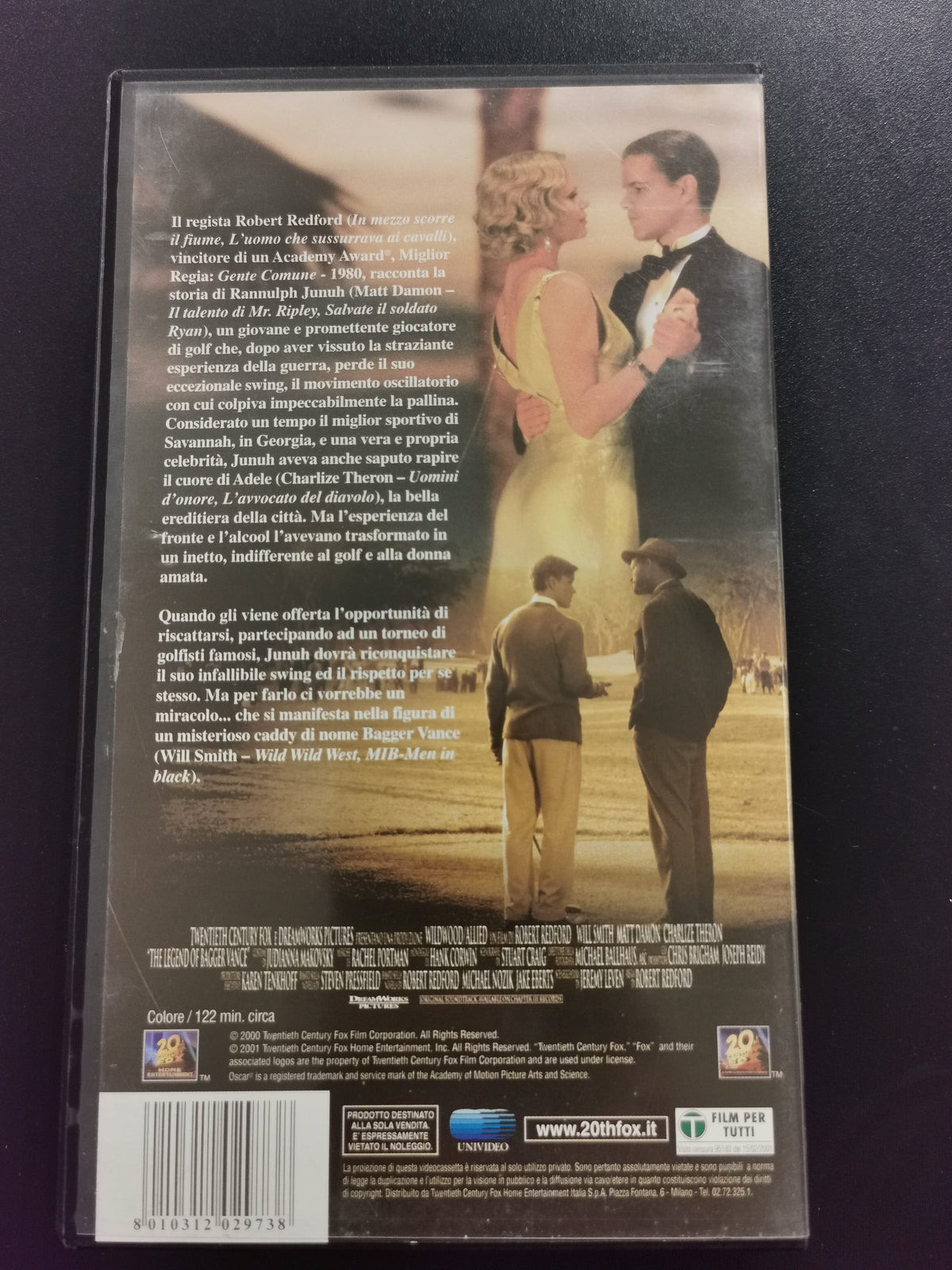 La leggenda di Bagger Vance (VHS)