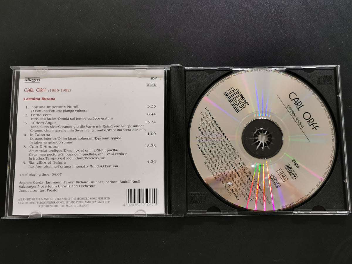 Carl Orff – Carmina Burana (CD)