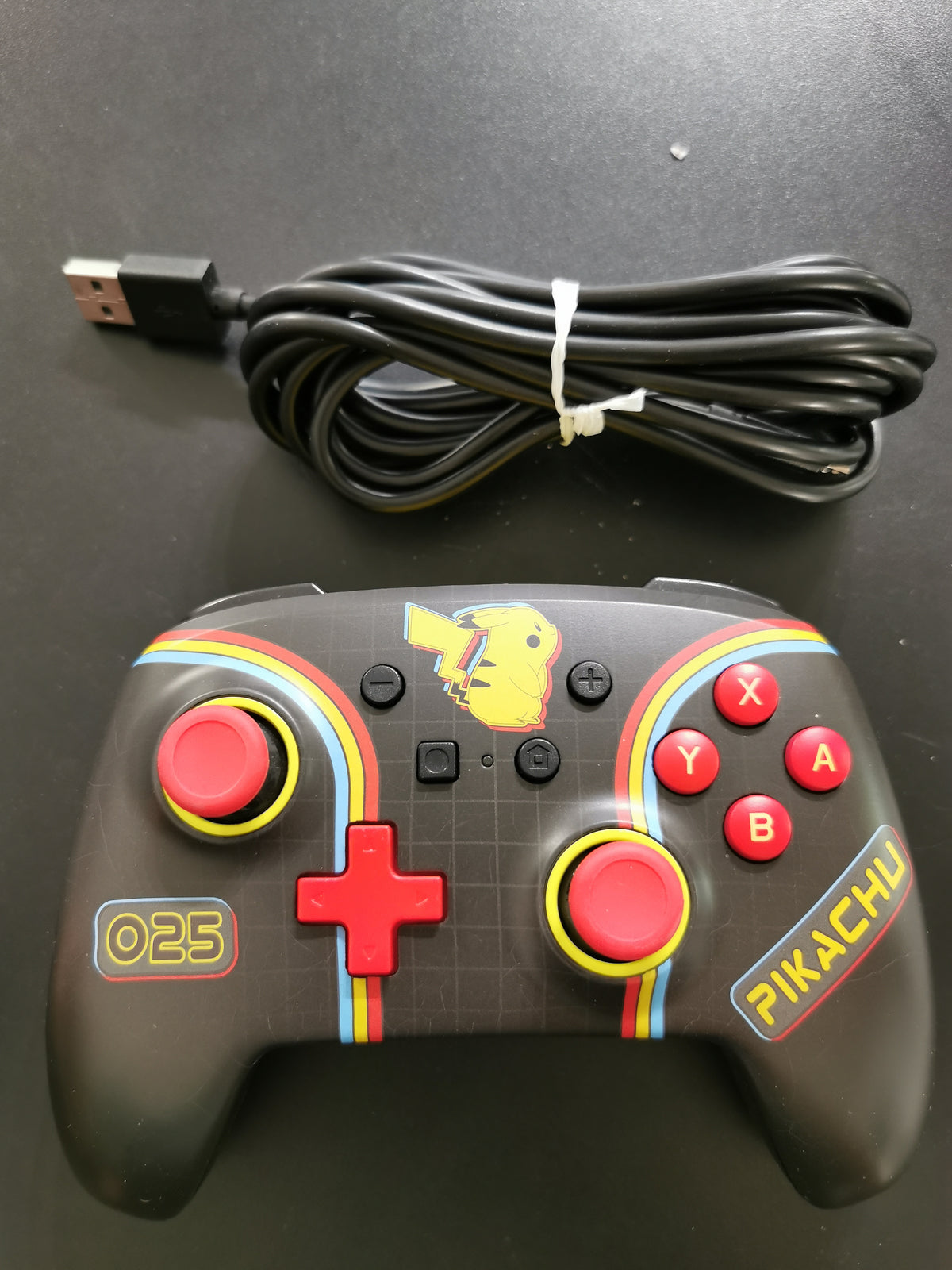 PowerA Enhanced Wired Controller Pokémon: Pikachu Arcade (Switch)