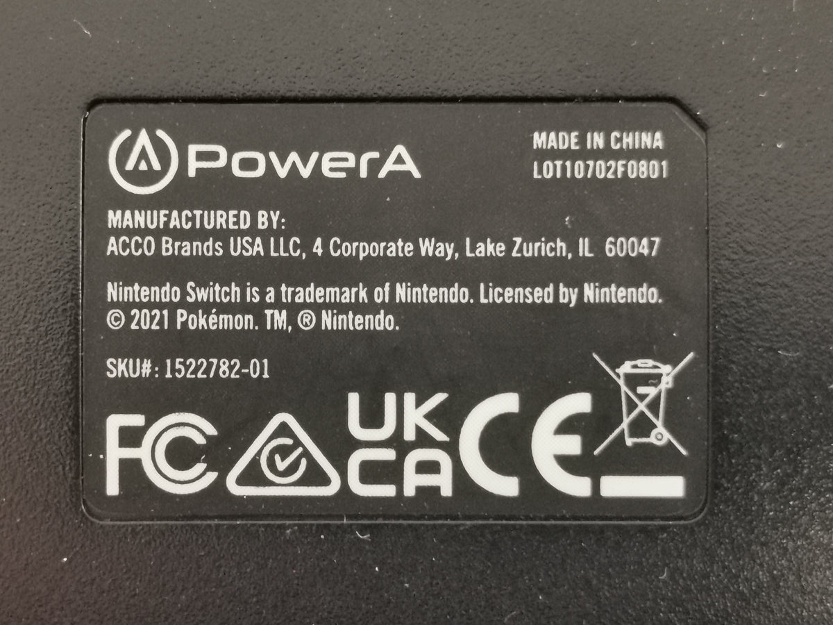 PowerA Enhanced Wired Controller Pokémon: Pikachu Arcade (Switch)