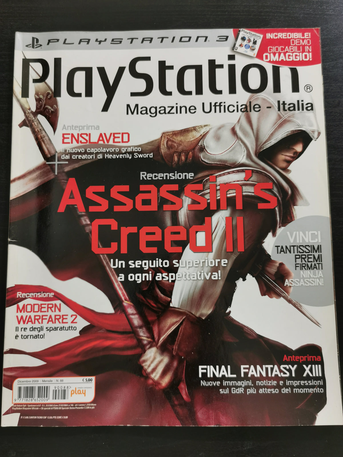 PlayStation Magazine Ufficiale Italia n. 88 - Dicembre 2009