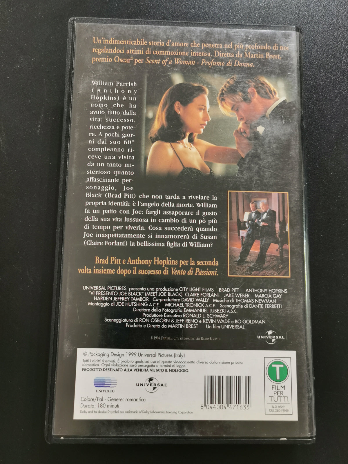 Vi presento Joe Black (VHS)