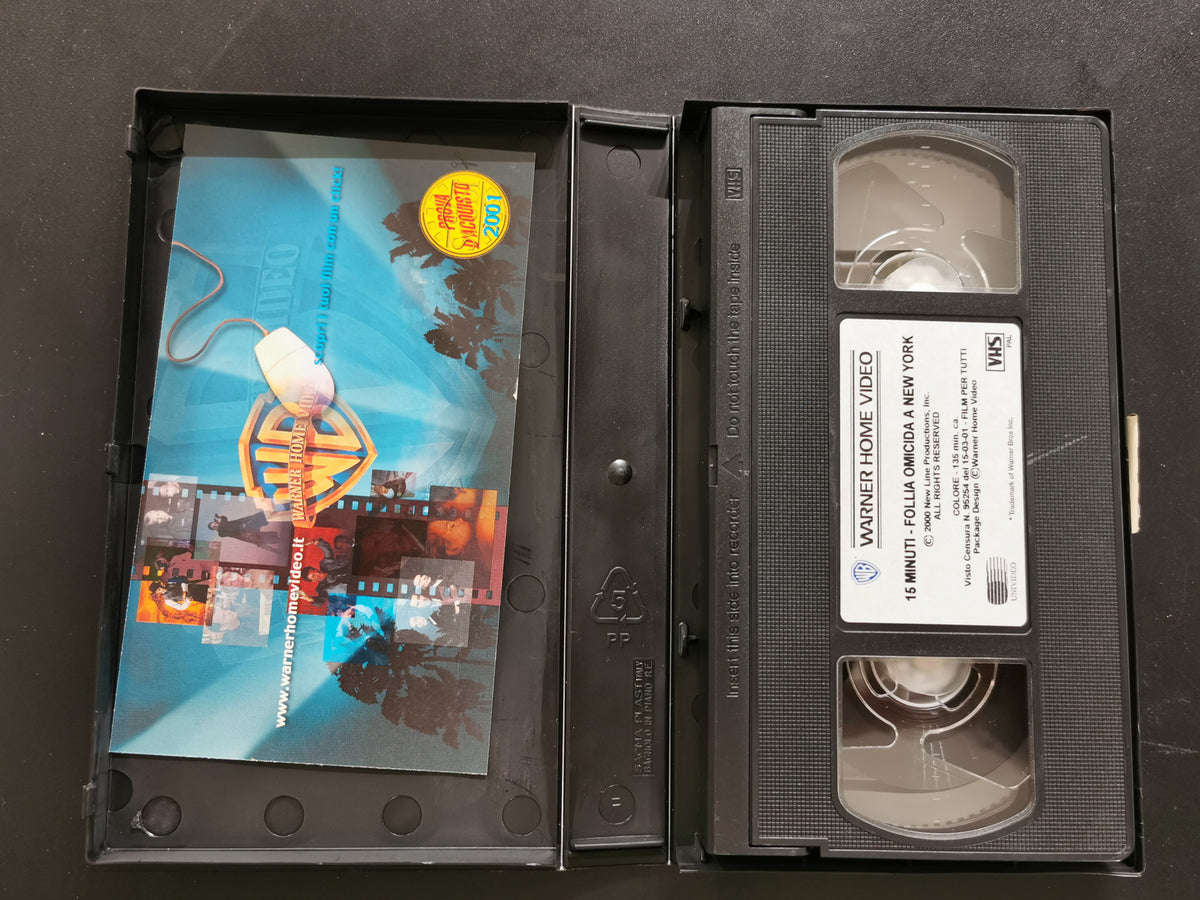 15 Minuti - Follia omicida a New York (VHS)