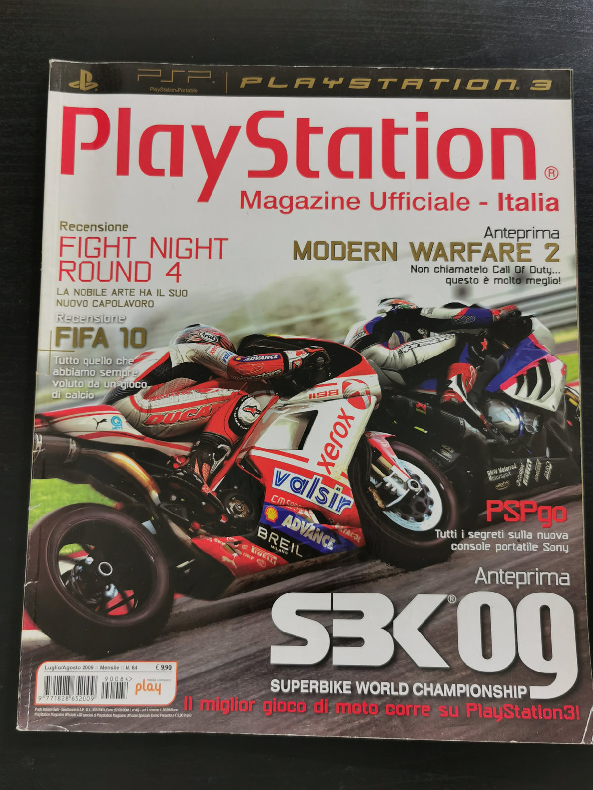 PlayStation Magazine Ufficiale Italia N. 84 - Luglio/Agosto 2009