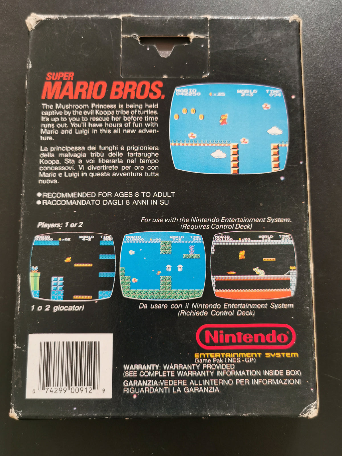 Super Mario Bros. (NES) - Senza manuale