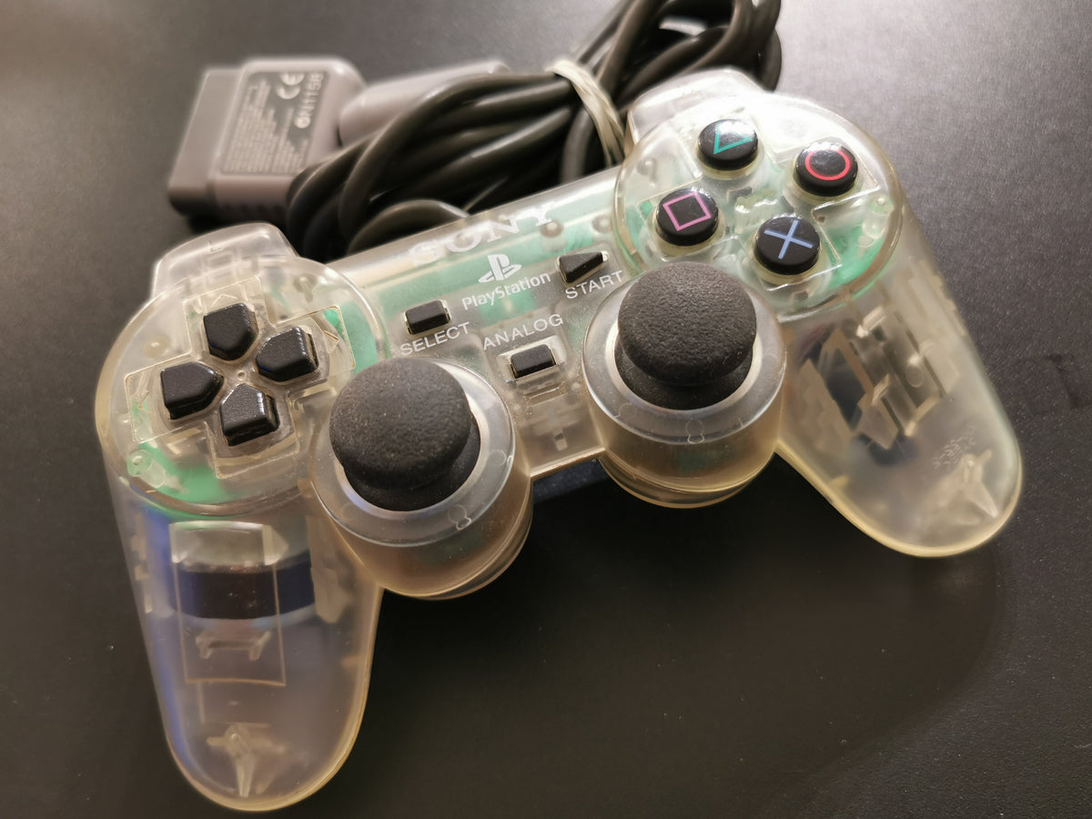 Controller Sony DualShock Crystal (PS1)