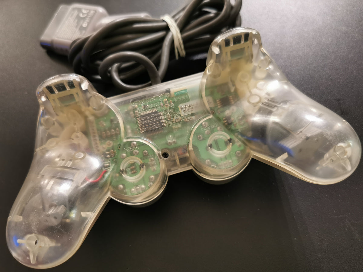 Controller Sony DualShock Crystal (PS1)