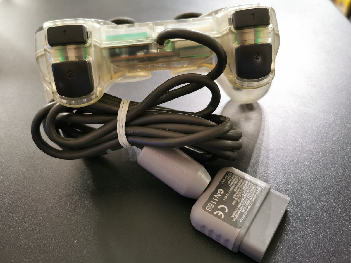 Controller Sony DualShock Crystal (PS1)