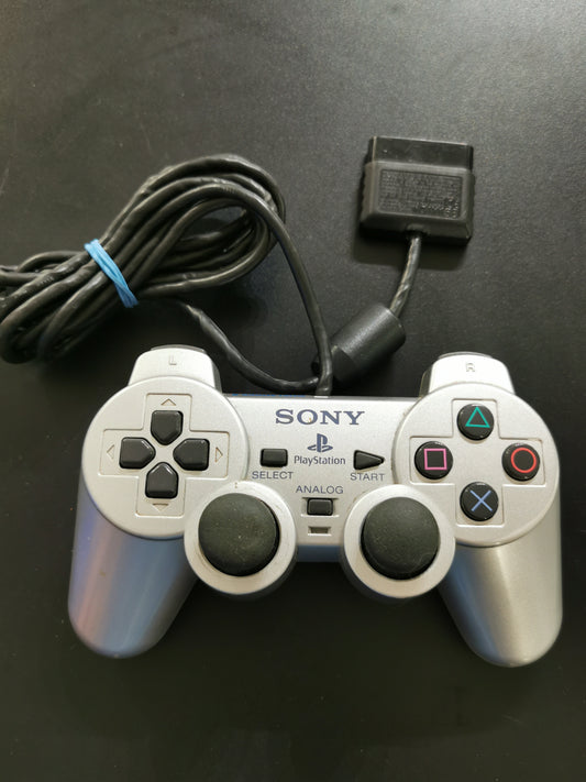 Controller Sony DualShock 2 Argento (PS2)