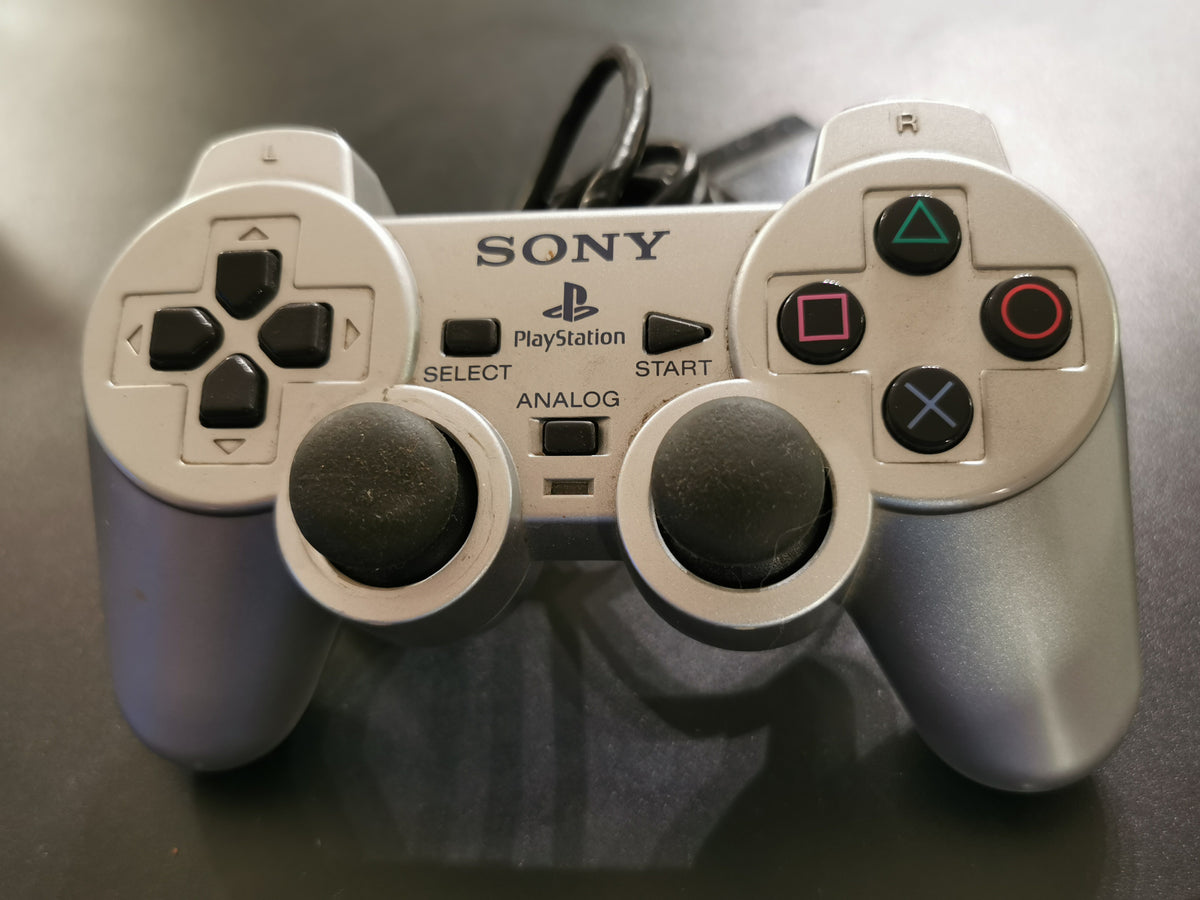 Controller Sony DualShock 2 Argento (PS2)