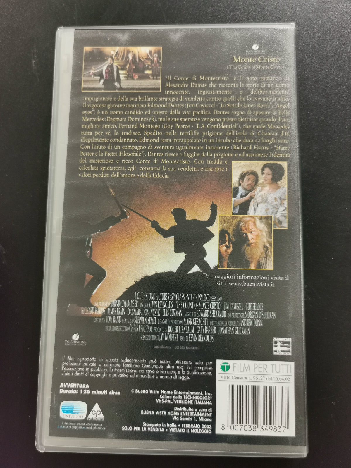 Monte Cristo (VHS)