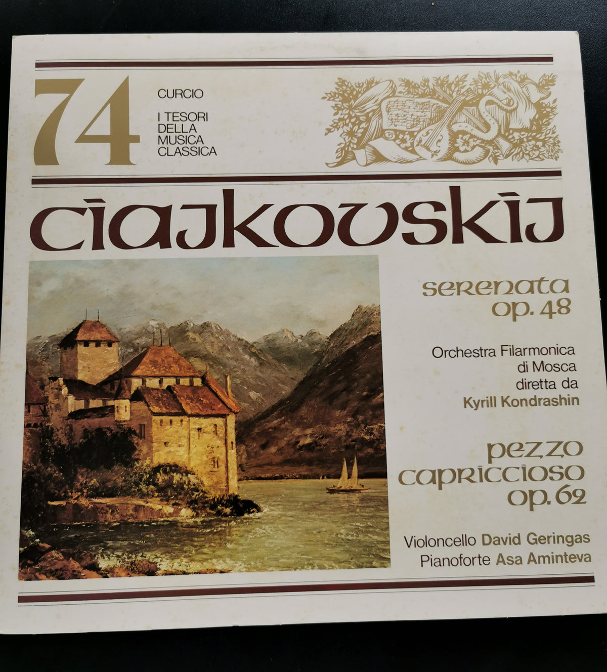 Čiajkovskij – Serenata op. 48 / Pezzo capriccioso op. 62 (LP)