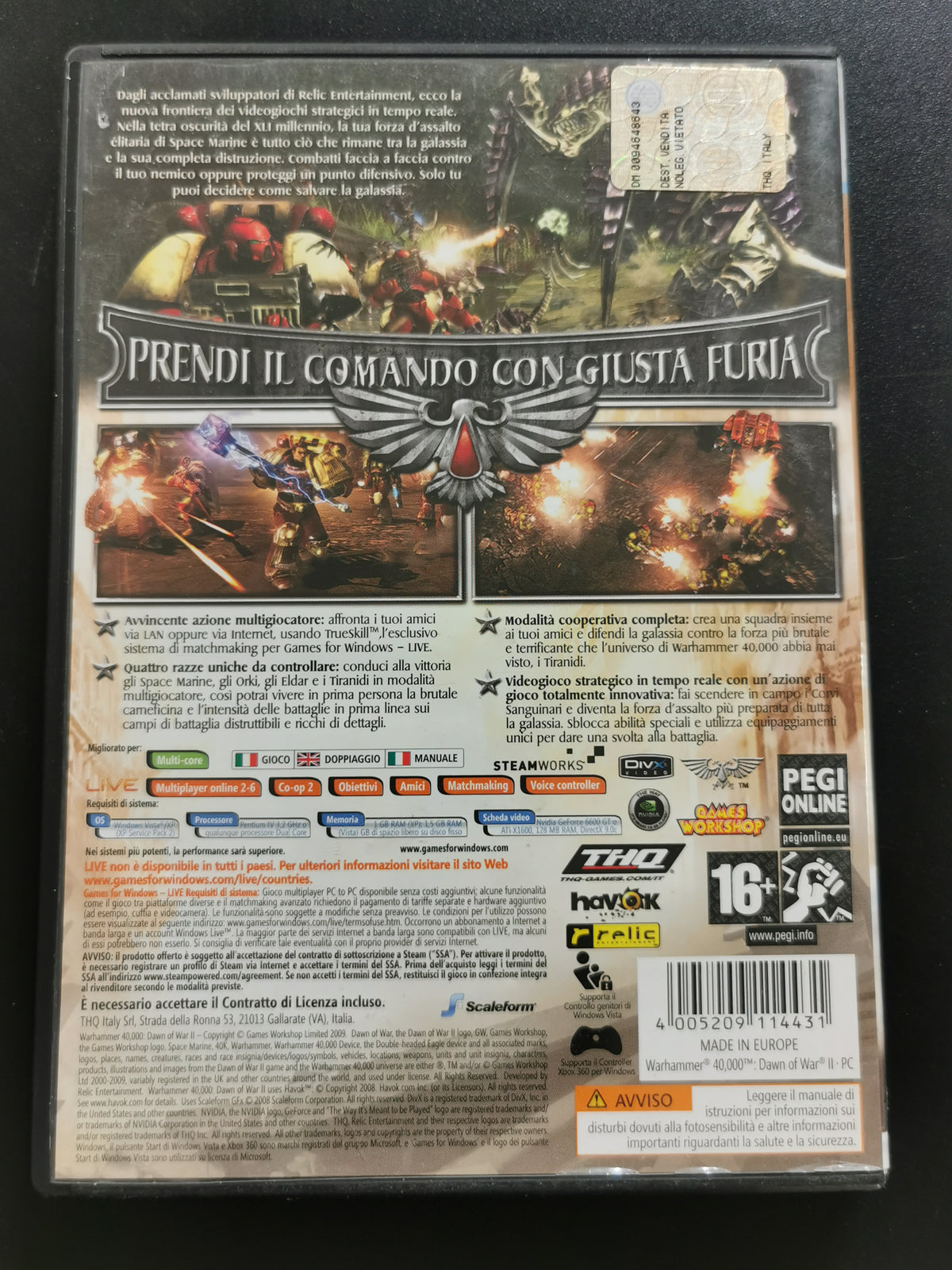 Warhammer 40,000: Dawn of War II (PC)