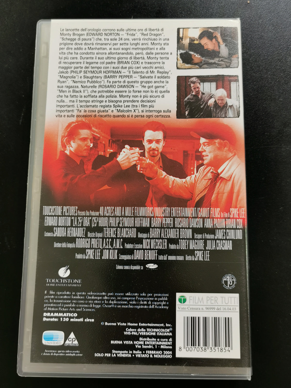 La 25ª ora (VHS)