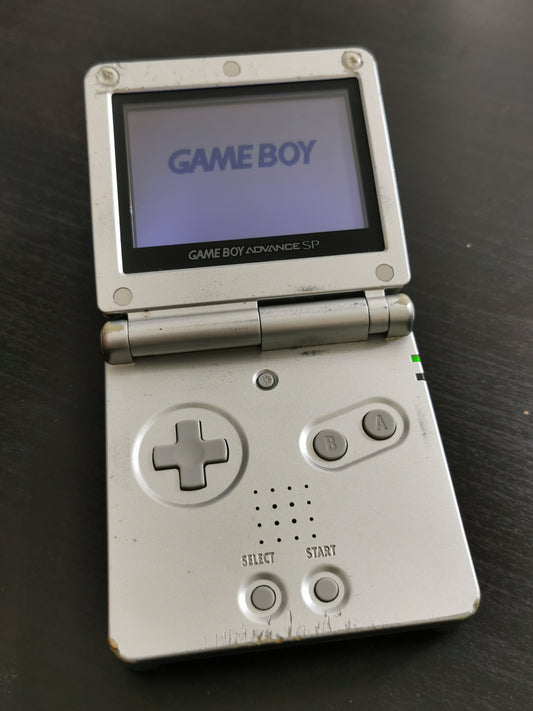 Nintendo Game Boy Advance SP Argento AGS-001