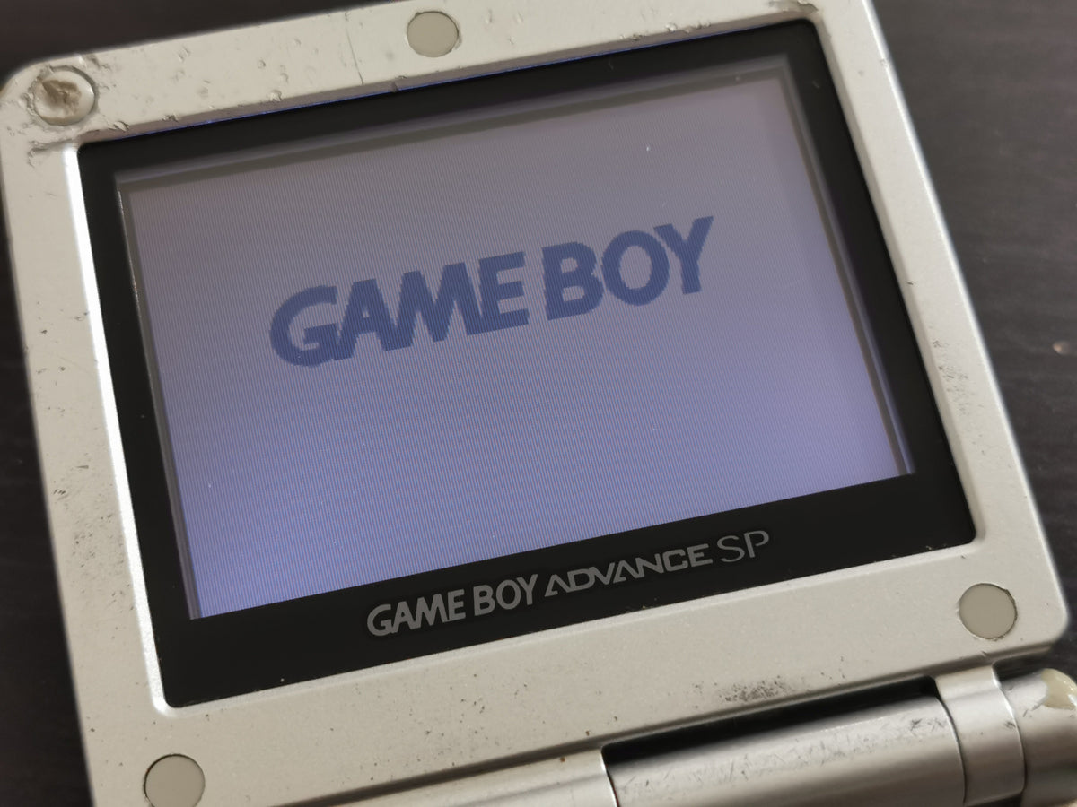 Nintendo Game Boy Advance SP Argento AGS-001