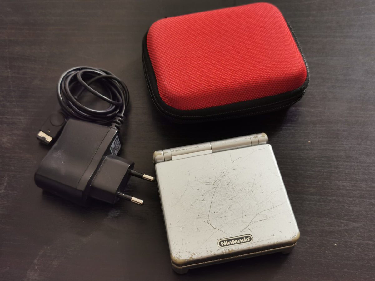 Nintendo Game Boy Advance SP Argento AGS-001