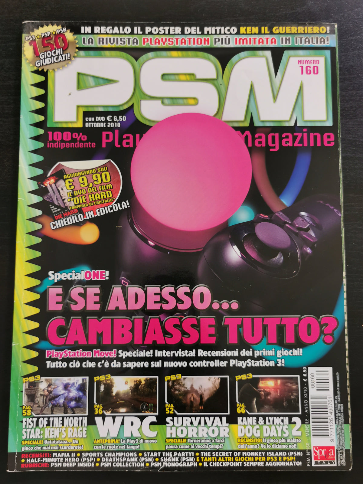 PSM – PlayStation Magazine n. 160 – Ottobre 2010