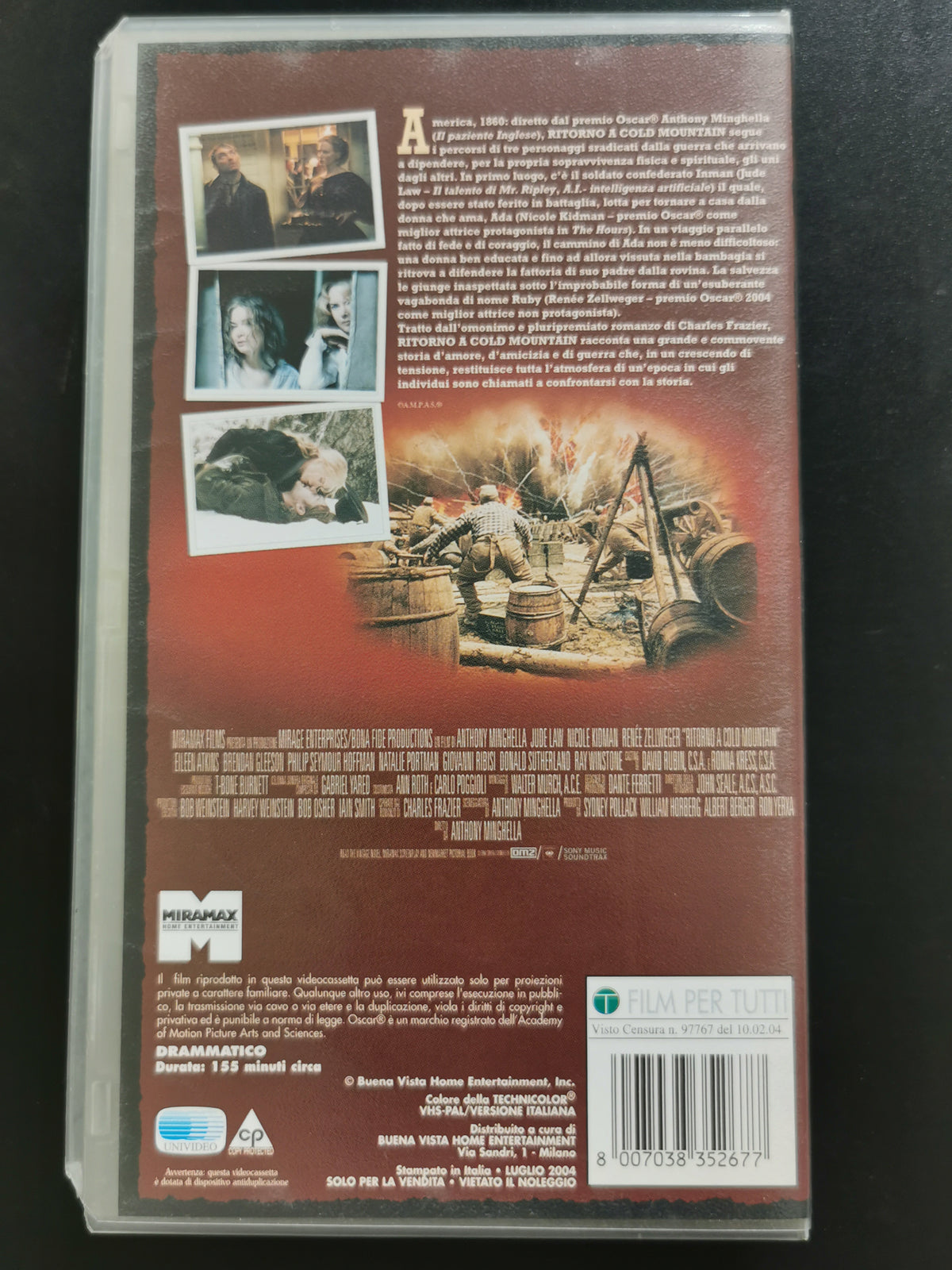Ritorno a Cold Mountain (VHS)