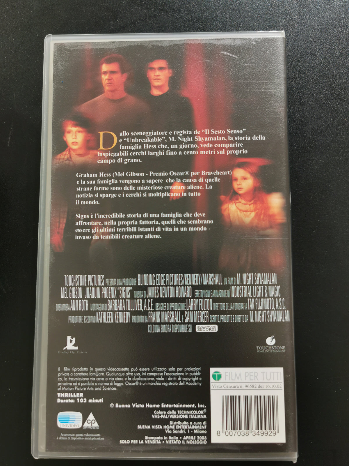 Signs (VHS)