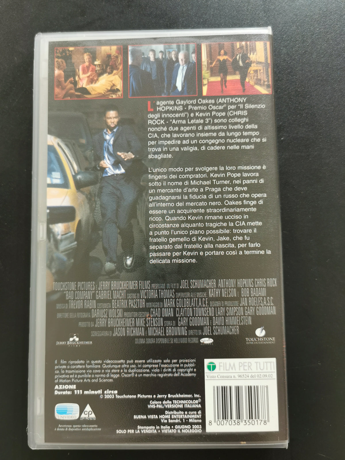 Bad Company - Protocollo Praga (VHS)