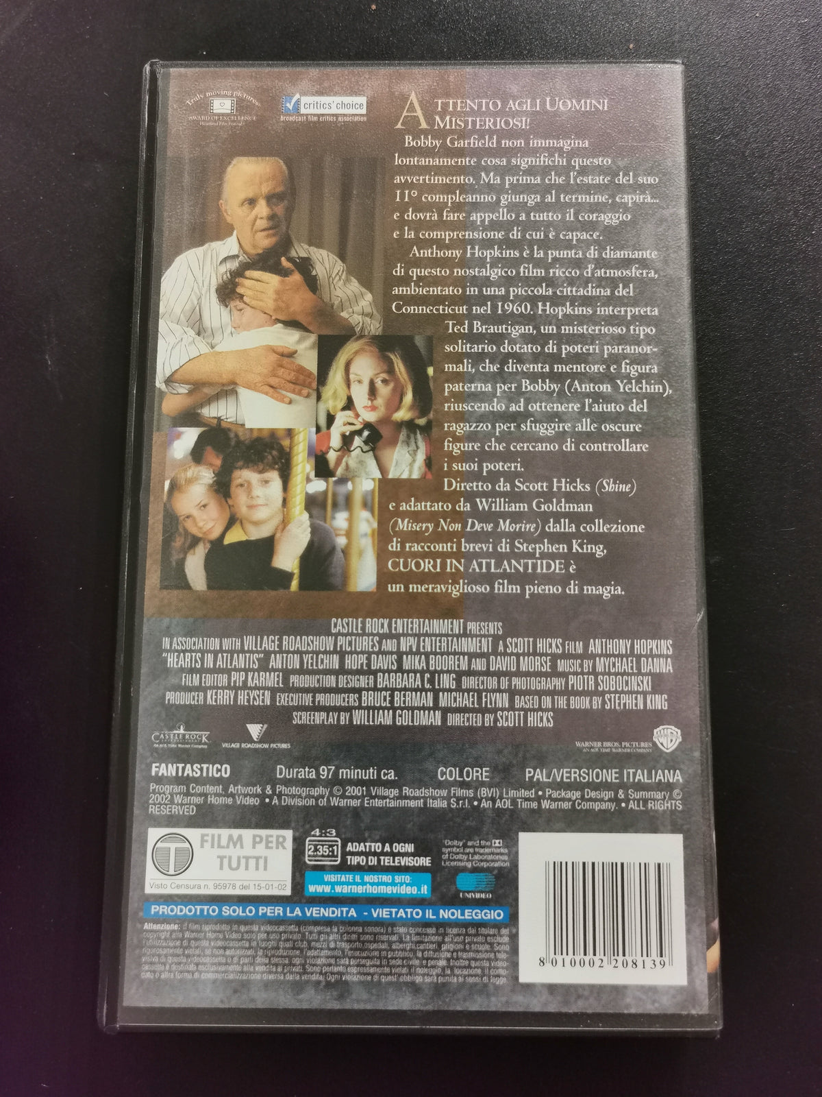 Cuori in Atlantide (VHS)