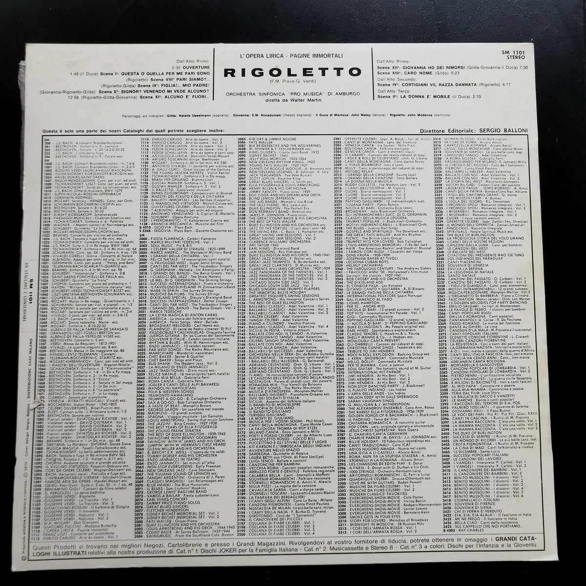 Giuseppe Verdi – Rigoletto (LP)