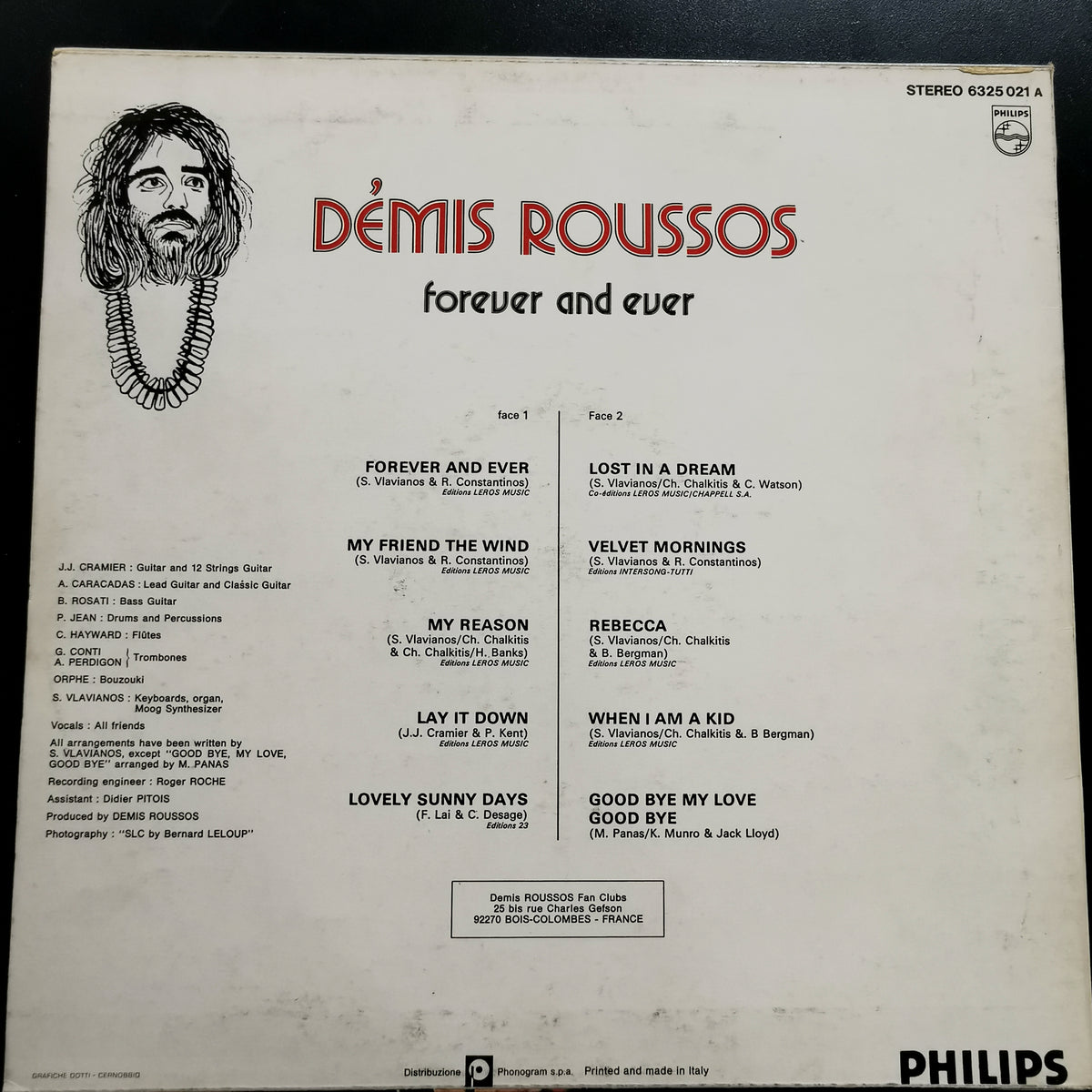 Démis Roussos - Forever and Ever (LP)